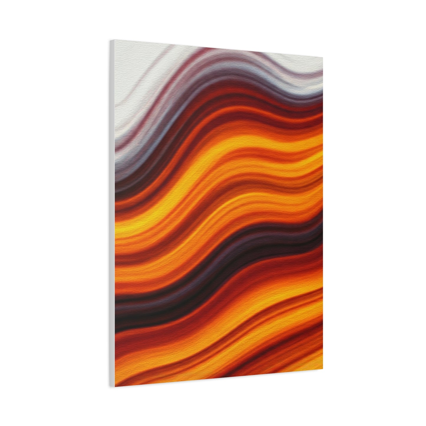 Ember Wave Horizon Abstract Wall Art & Canvas Prints