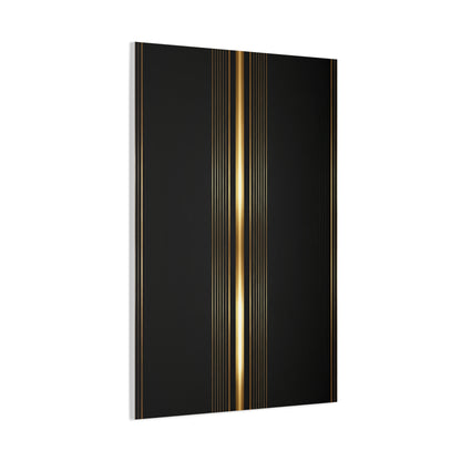 Golden Light Axis Minimal Wall Art & Canvas Prints