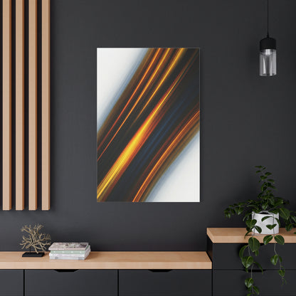 Golden Velocity Stream Wall Art & Canvas Prints