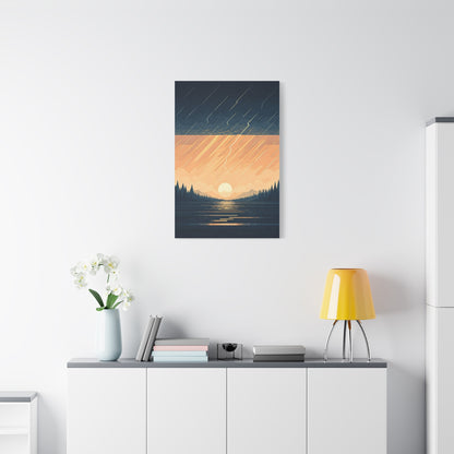 Rainfall at Dusk Wall Art & Canvas Prints