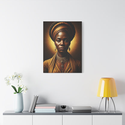 Golden Heritage Queen Portrait Wall Art & Canvas Prints