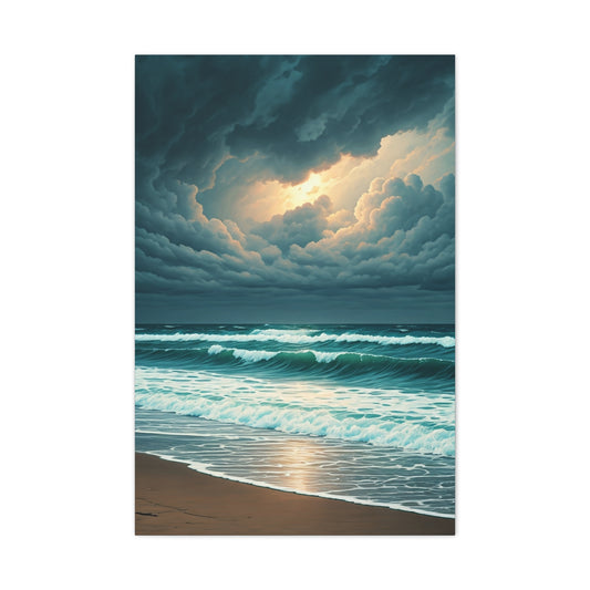 Stormlight Ocean Cloud Break Wall Art & Canvas Prints