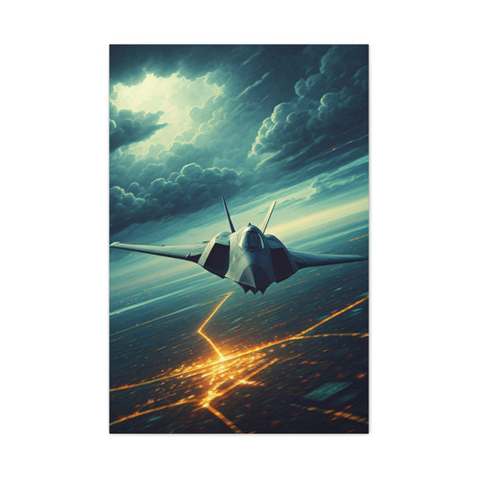 Hypersonic Horizon Breakthrough Wall Art & Canvas Prints
