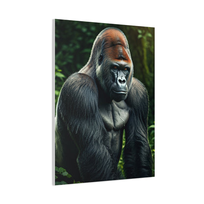 Silverback Strength Portrait Wall Art & Canvas Prints