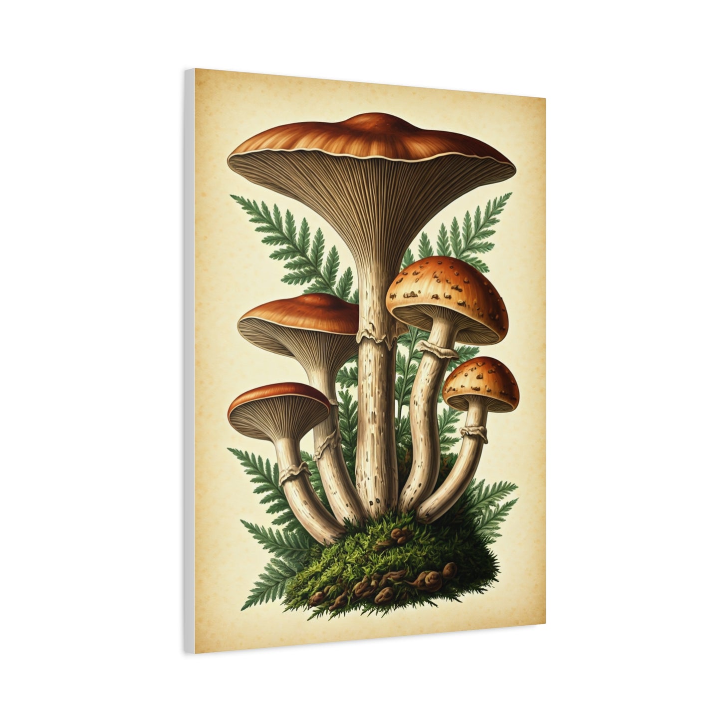 Mushroom Illustration Collection Wall Art & Canvas Prints