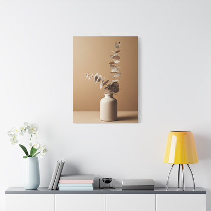 Eucalyptus Stem in Ceramic Vase Wall Art & Canvas Prints