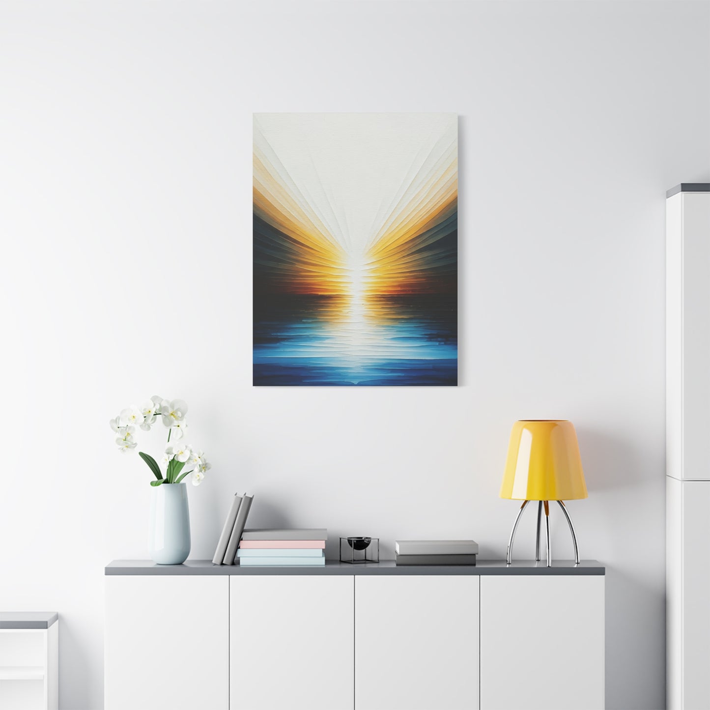 Soft Sunrise Reflection Wall Art & Canvas Prints