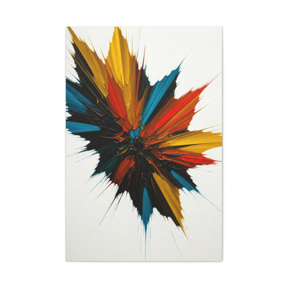 Warm Fragmented Abstract Wall Art & Canvas Prints