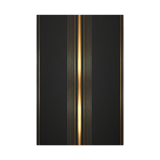 Golden Light Axis Minimal Wall Art & Canvas Prints