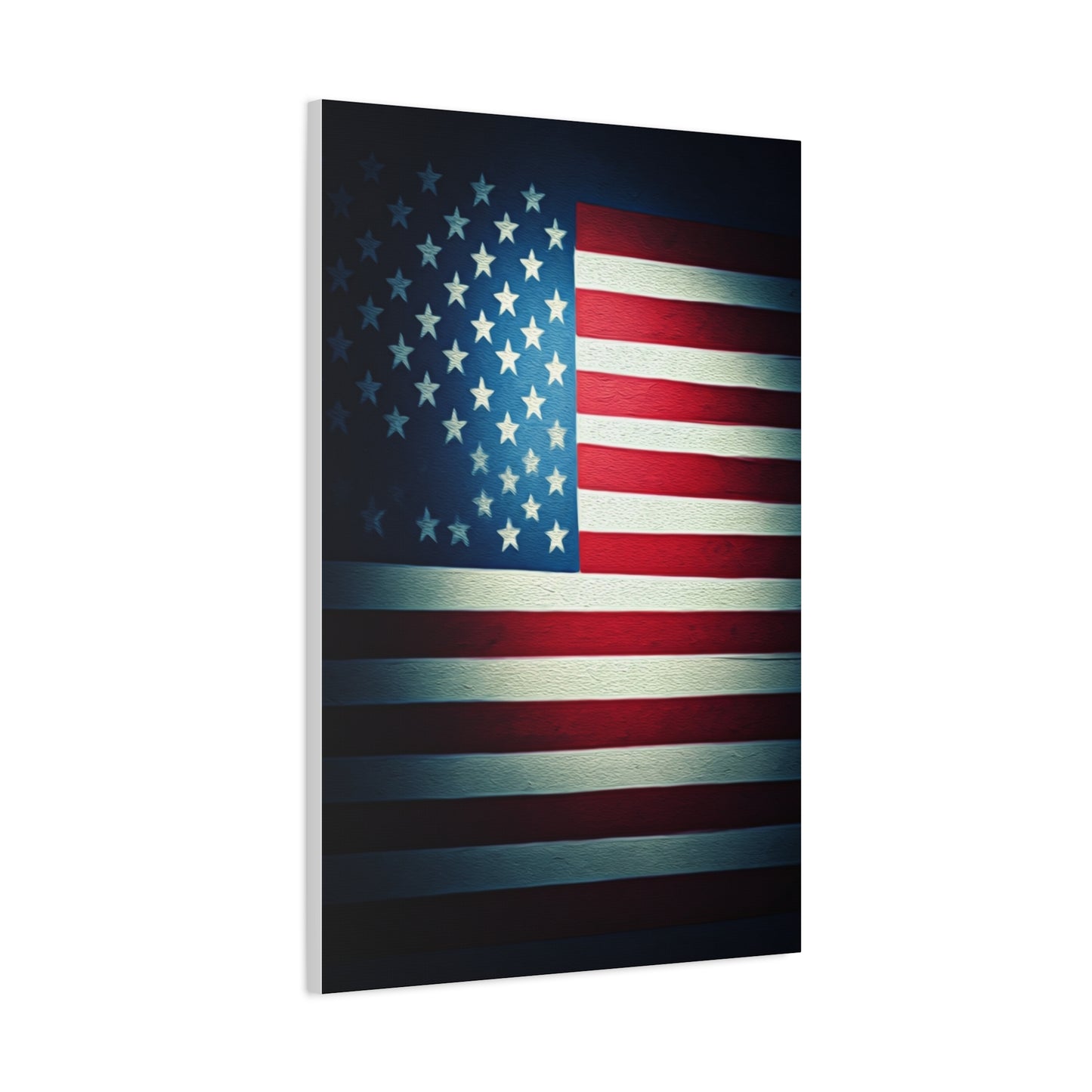 Minimalist Stars and Stripes Pride Wall Art & Canvas Prints