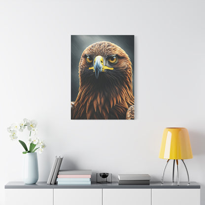 Golden Eagle Intensity Wall Art & Canvas Prints