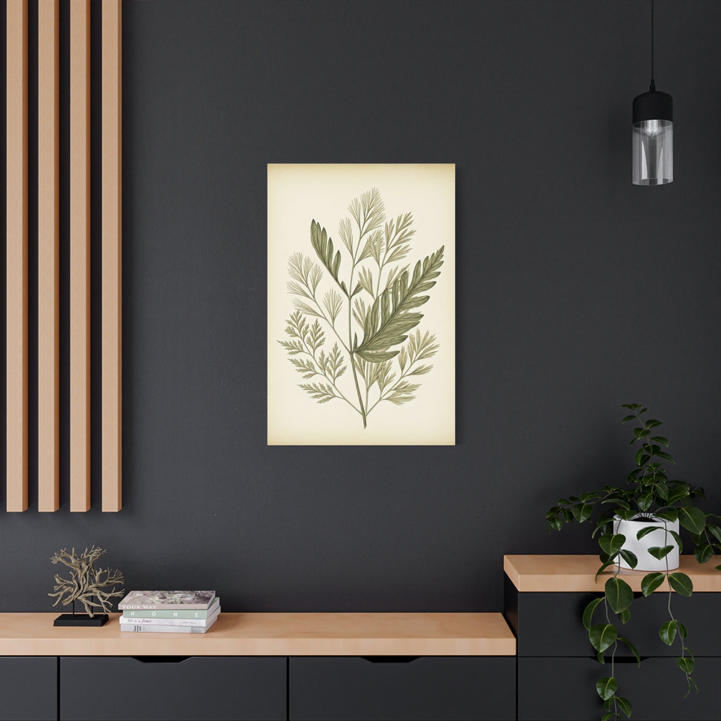Wild Leaf Collection Illustration Wall Art & Canvas Prints