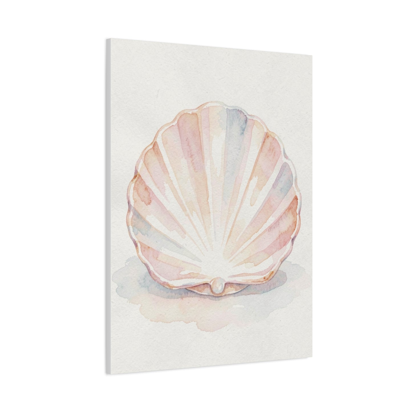Blush Shell Elegance Wall Art & Canvas Prints