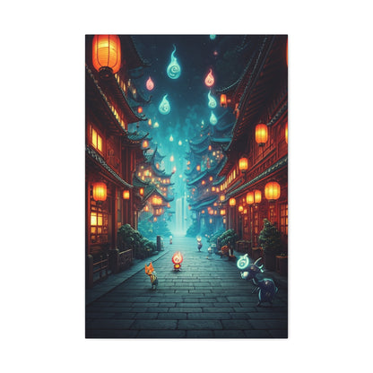 Lantern Spirit Alley Wall Art & Canvas Prints