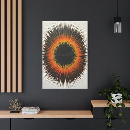 Solar Ember Vortex Wall Art & Canvas Prints