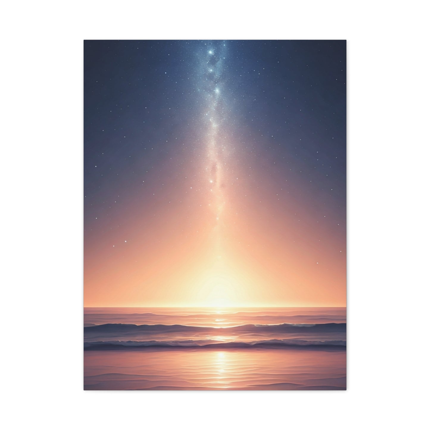 Celestial Path Over Calm Ocean Wall Art & Canvas Prints