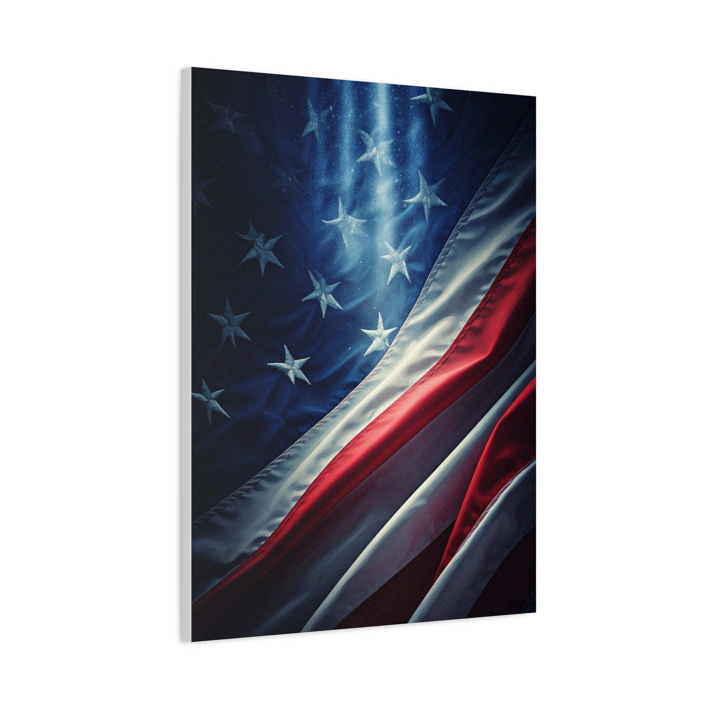Lightning Freedom Flag Power Wall Art & Canvas Prints