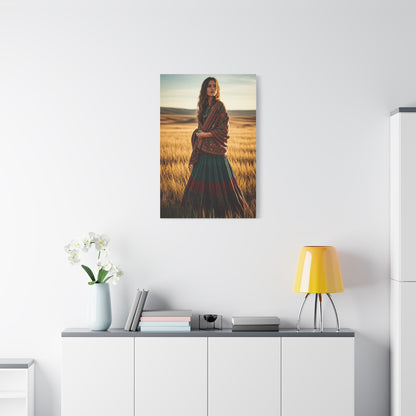 Golden Prairie Bohemian Muse Wall Art & Canvas Prints