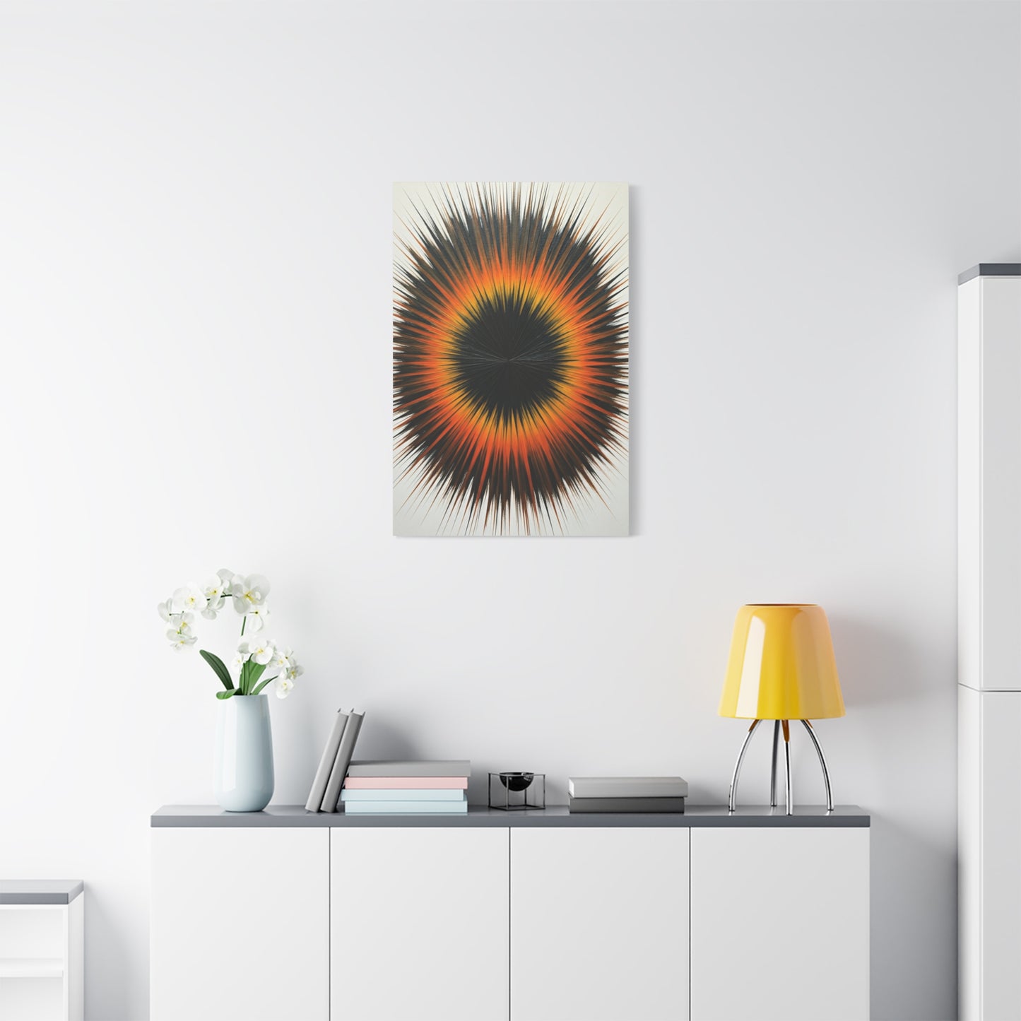 Solar Ember Halo Wall Art & Canvas Prints