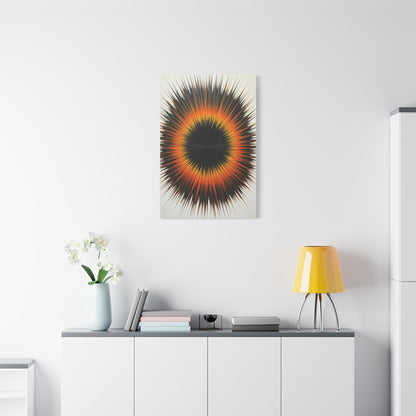 Solar Ember Halo Wall Art & Canvas Prints