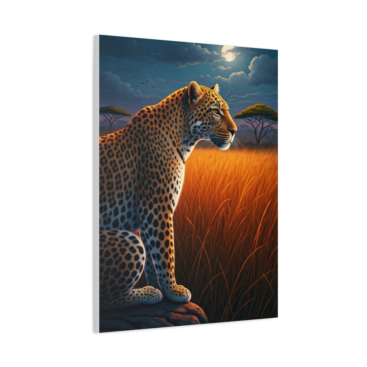Majestic Leopard at Dusk Wall Art & Canvas Prints