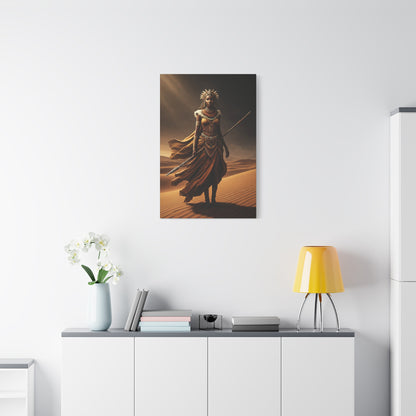 Desert Warrior Goddess Wall Art & Canvas Prints