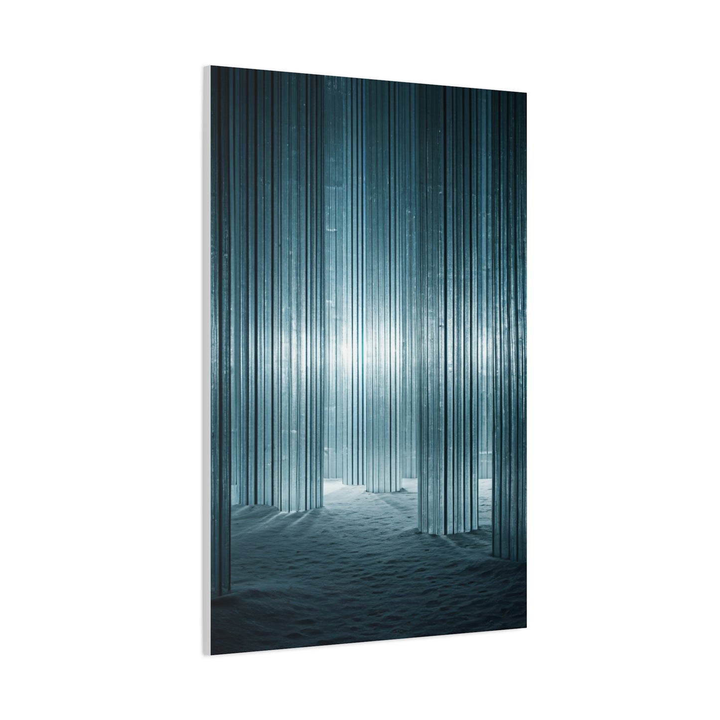 Frozen Light Corridor Wall Art & Canvas Prints