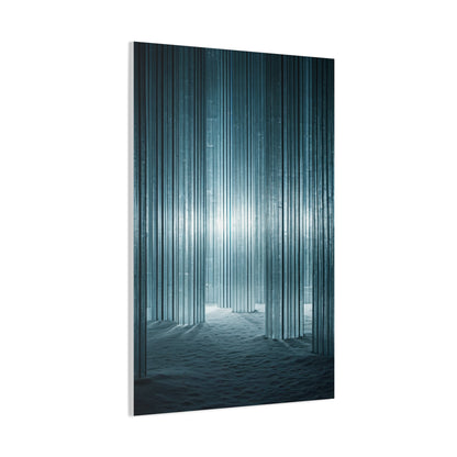 Frozen Light Corridor Wall Art & Canvas Prints