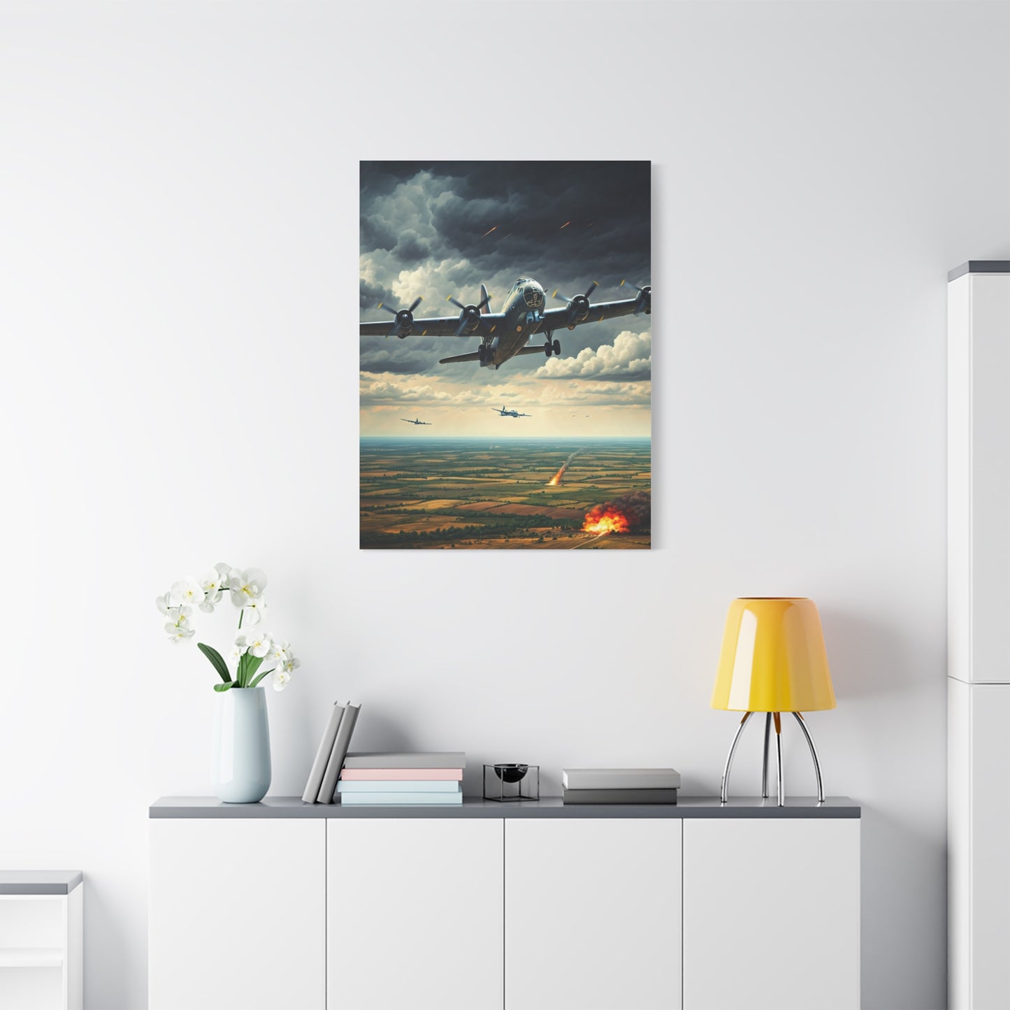 Aircraft Carrier Launch Mission Wall Art & Canvas Prints