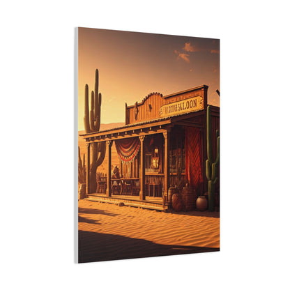 Desert Saloon Escape Wall Art & Canvas Prints