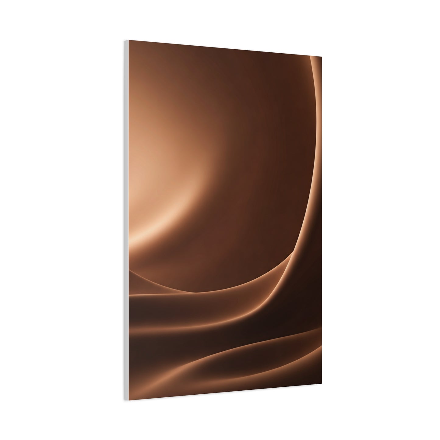Bronze Silk Flow Wall Art & Canvas Prints