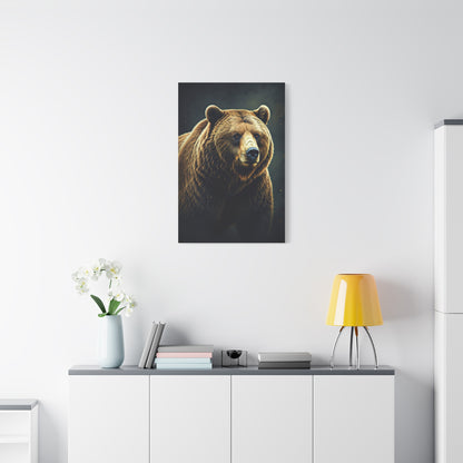 Dramatic Wilderness Grizzly Canvas Wall Art & Canvas Prints
