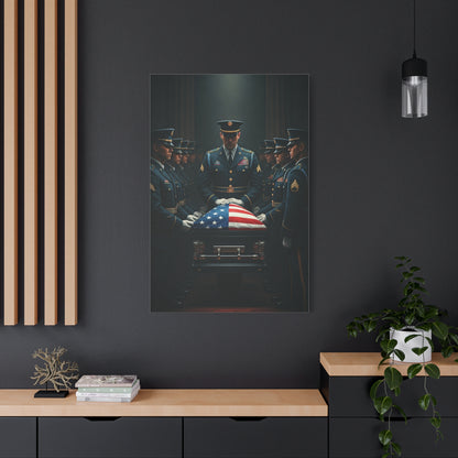 Military Honor Memorial Tribute Wall Art & Canvas Prints