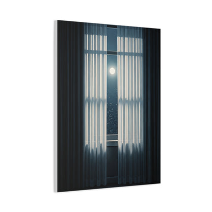 Moonlit Window Stillness Wall Art & Canvas Prints