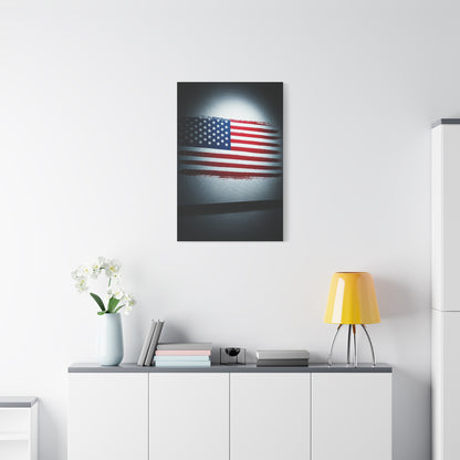 Modern Framed Stars and Stripes Wall Art & Canvas Prints