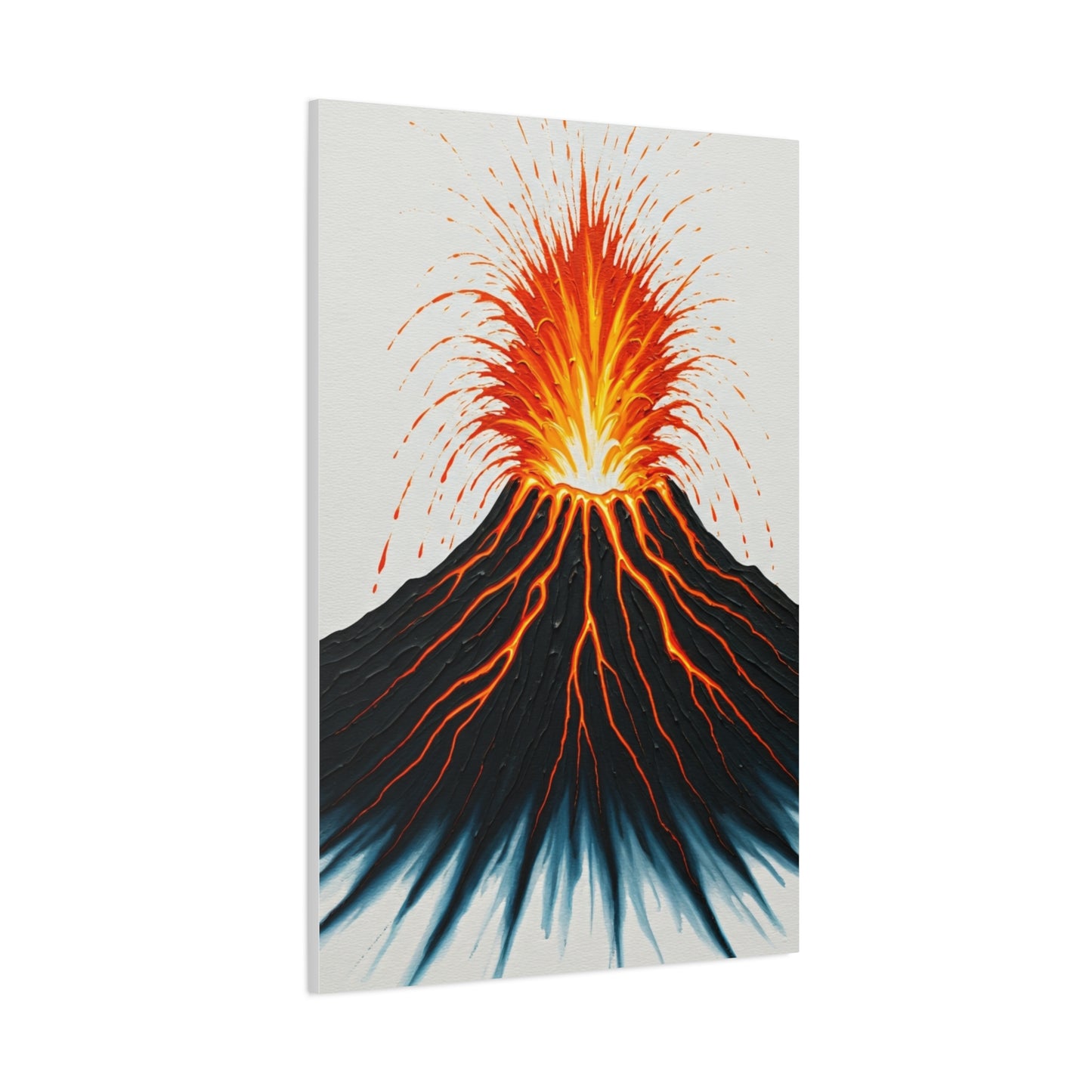 Volcanic Energy Abstract Wall Art & Canvas Prints
