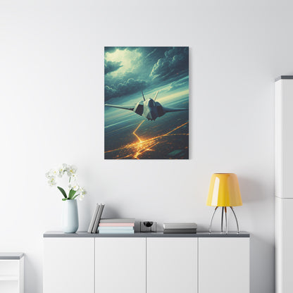 Hypersonic Horizon Breakthrough Wall Art & Canvas Prints