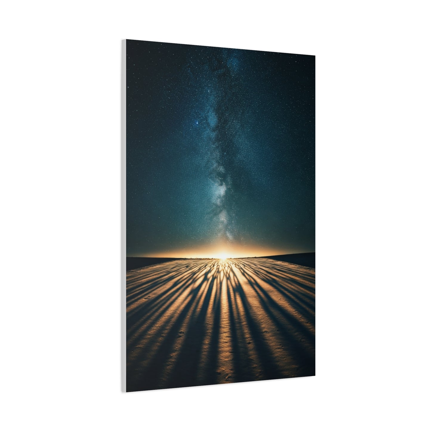 Milky Way Horizon Glow Wall Art & Canvas Prints