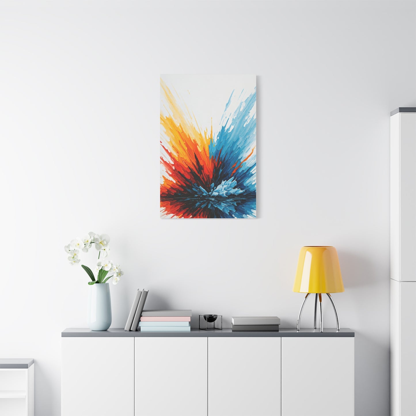 Vibrant Color Burst Abstract Wall Art & Canvas Prints
