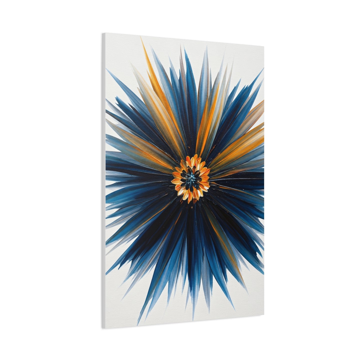 Midnight Bloom Radiance Abstract Wall Art & Canvas Prints