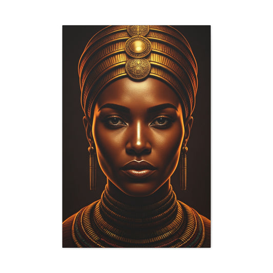 Golden Queen of Serenity Wall Art & Canvas Prints