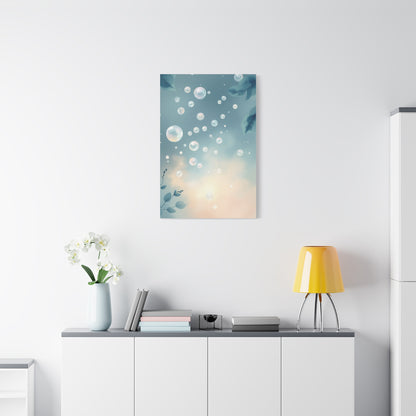 Floating Bubbles Tranquility Wall Art & Canvas Prints