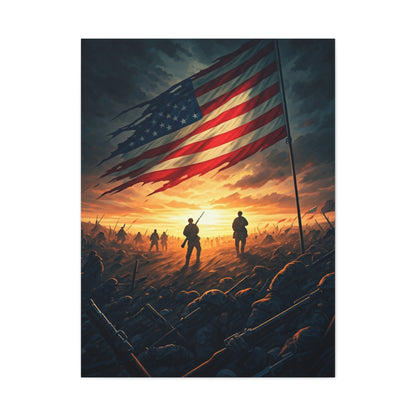 Battlefield Flag of Valor Wall Art & Canvas Prints.