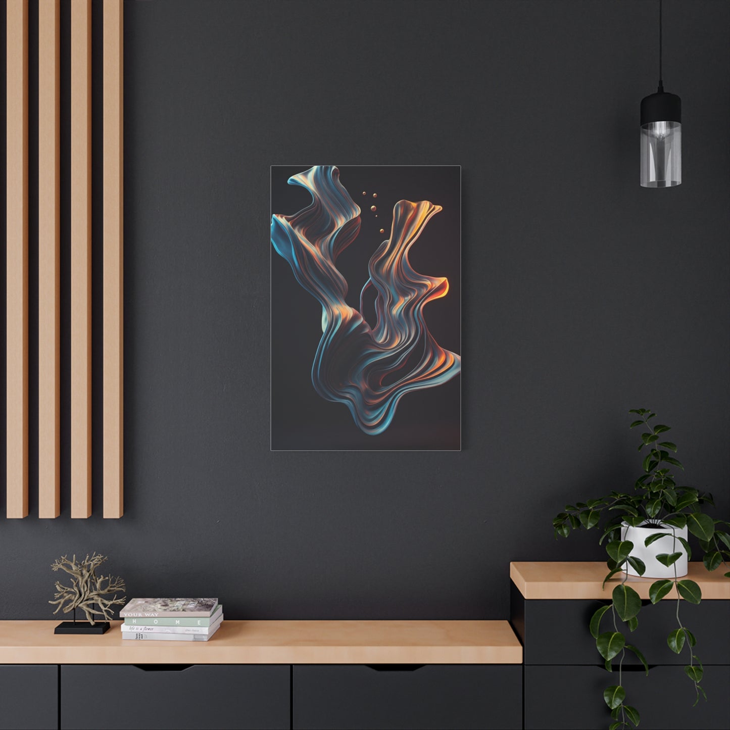 Luminous Flow Abstract Wall Art & Canvas Prints