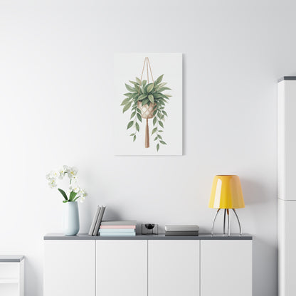 Hanging Plant Serenity Wall Art & Canvas Prints