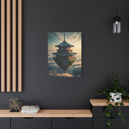 Floating Temple in the Clouds Wall Art & Canvas Prints