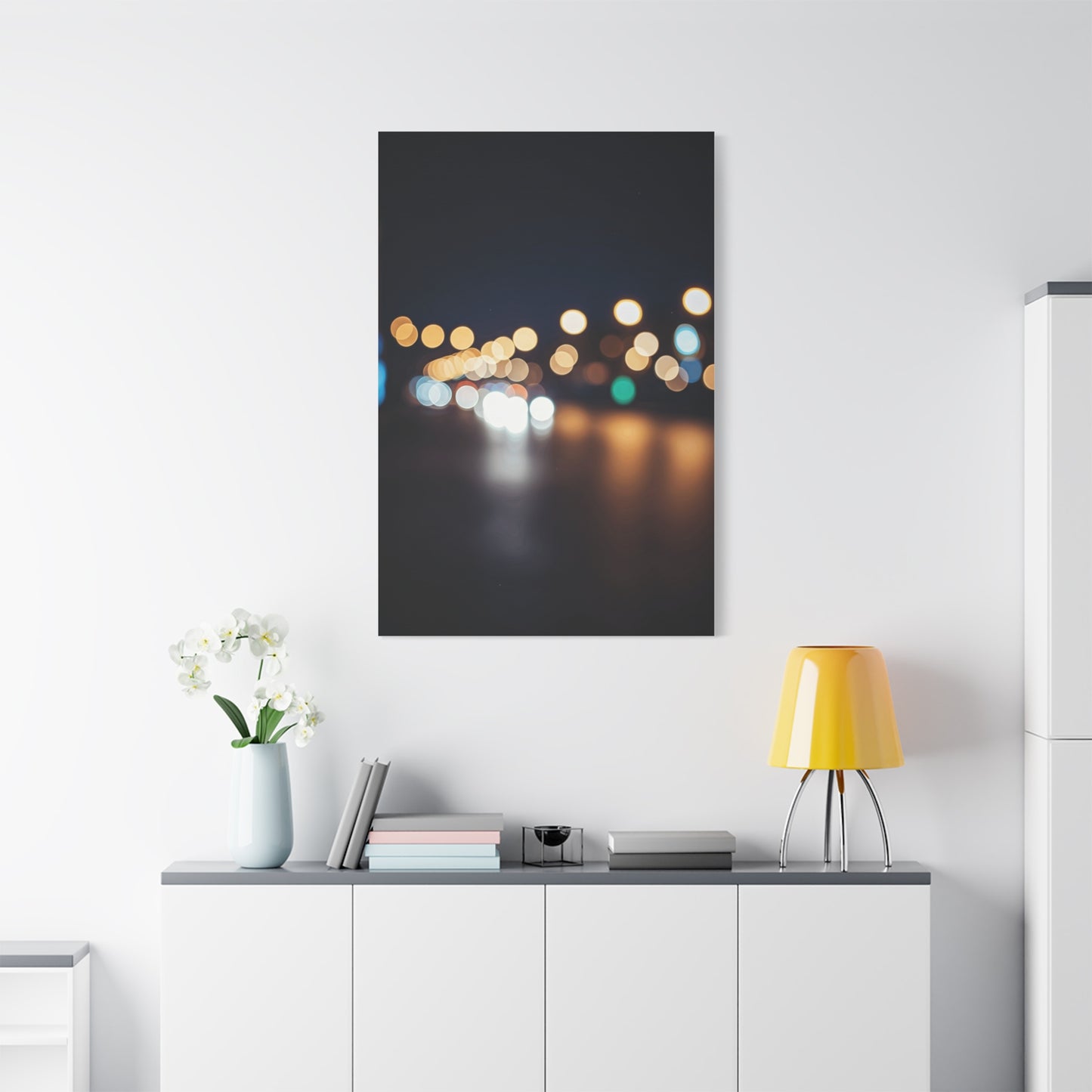Abstract City Lights Bokeh Wall Art & Canvas Prints
