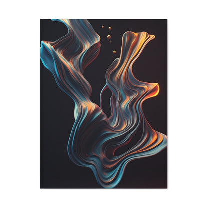 Luminous Flow Abstract Wall Art & Canvas Prints