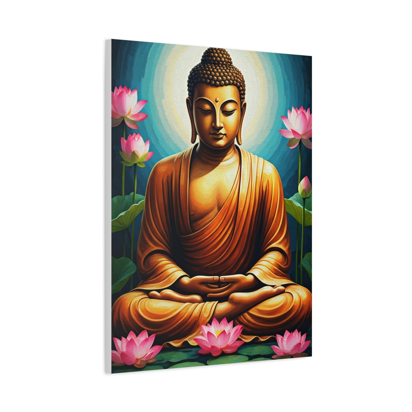 Lotus Meditation Buddha Artwork Wall Art & Canvas Prints