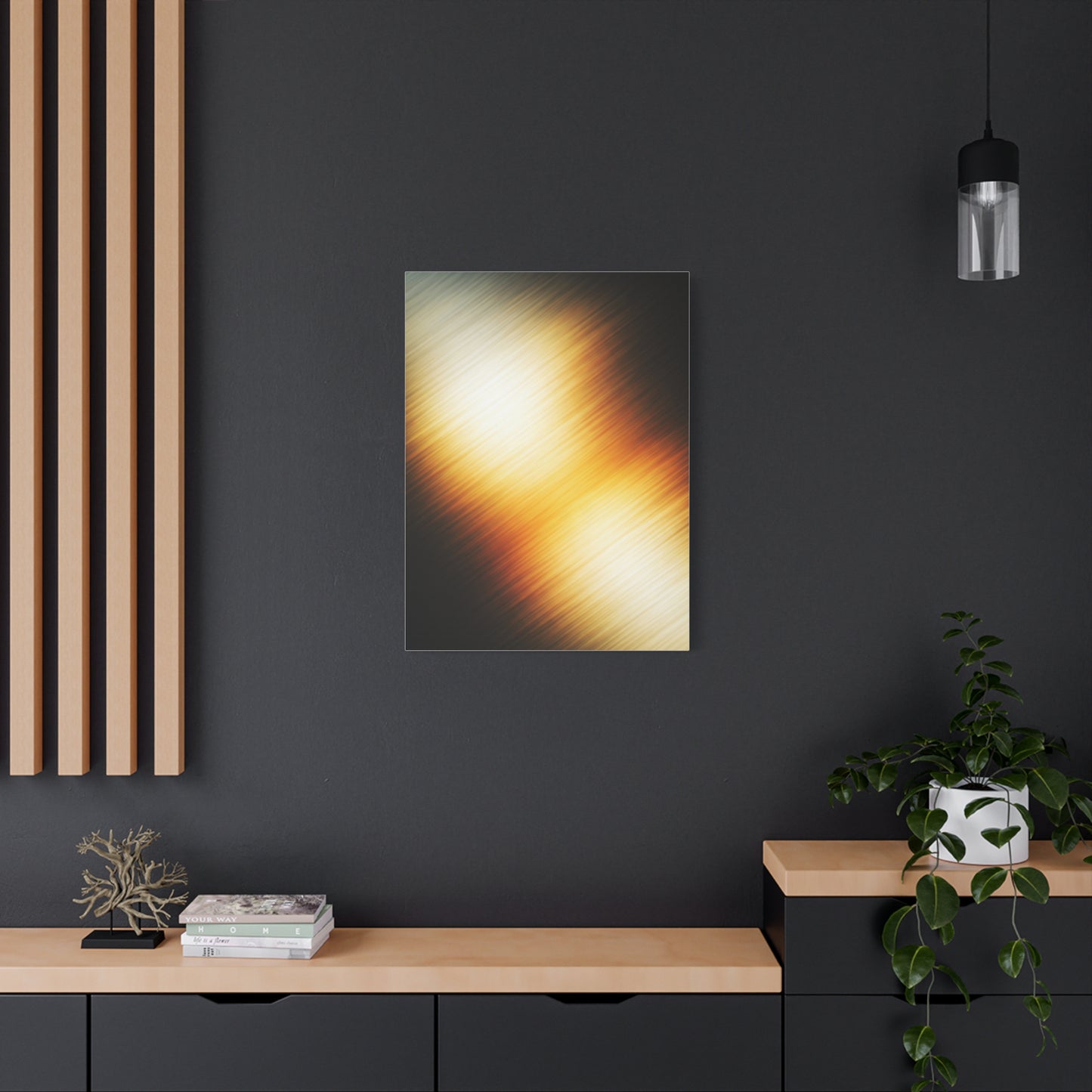 Warm Light Gradient Abstract Wall Art & Canvas Prints